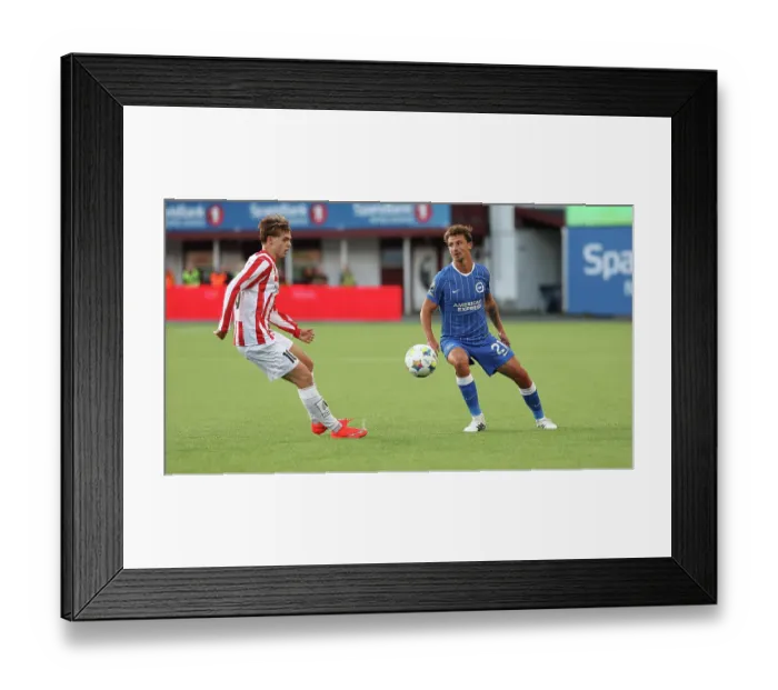 Framed Print : Brighton and Hove Albion v Roma Europa Conference League Play-off 20AUG26 Framed Print : Brighton and Hove Albion v Roma Europa Conference League Play-off 20AUG26