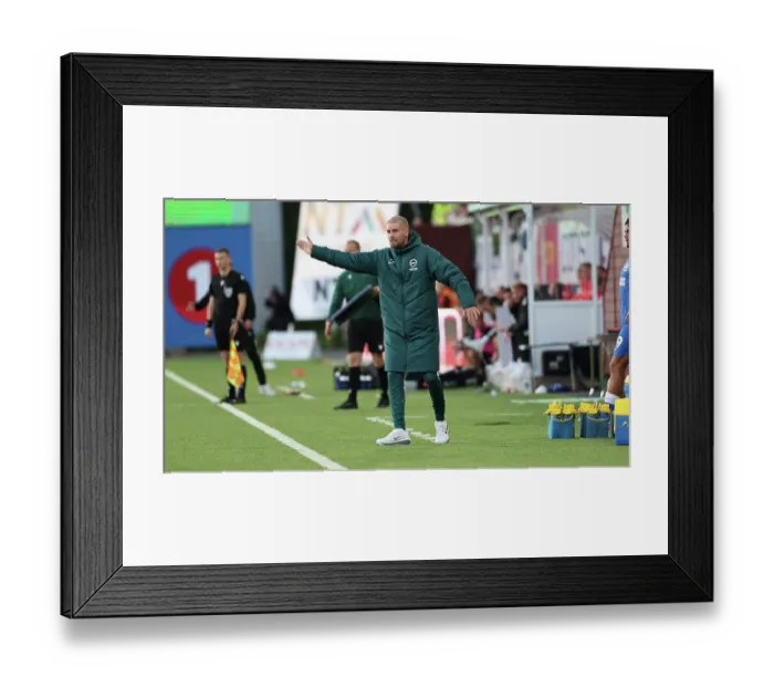 Framed Print : Brighton and Hove Albion v Roma Europa Conference League Play-off 20AUG26 Framed Print : Brighton and Hove Albion v Roma Europa Conference League Play-off 20AUG26