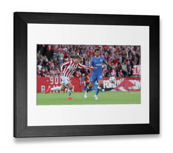 Framed Print : Brighton and Hove Albion v Roma Europa Conference League Play-off 20AUG26 Framed Print : Brighton and Hove Albion v Roma Europa Conference League Play-off 20AUG26