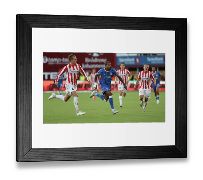Framed Print : Brighton and Hove Albion v Roma Europa Conference League Play-off 20AUG26