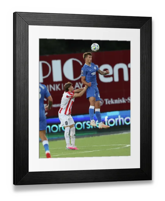 Framed Print : Brighton and Hove Albion v Roma Europa Conference League Play-off 20AUG26