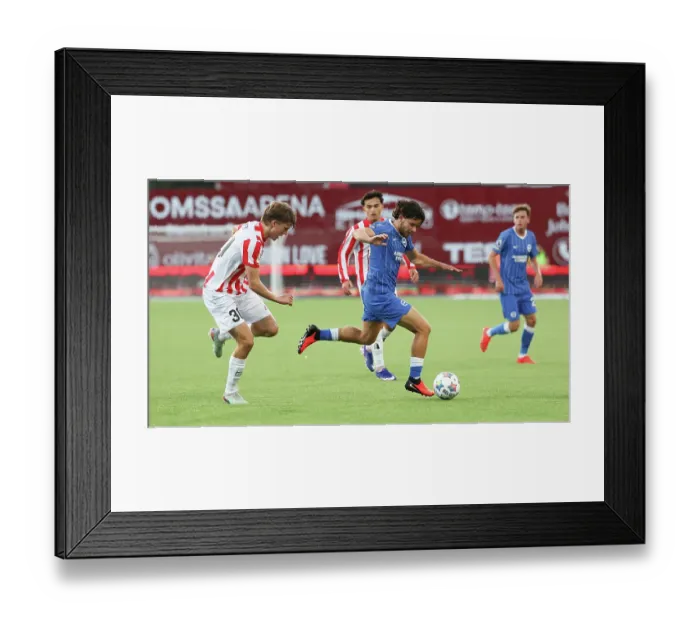 Framed Print : Brighton and Hove Albion v Roma Europa Conference League Play-off 20AUG26 Framed Print : Brighton and Hove Albion v Roma Europa Conference League Play-off 20AUG26