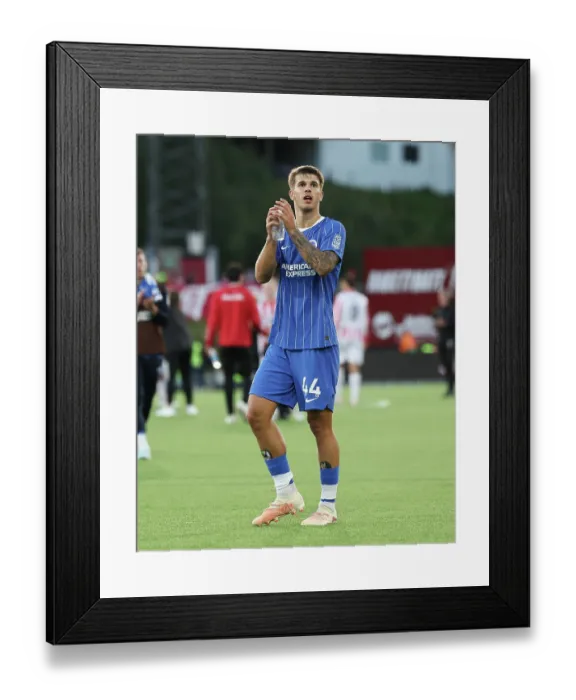 Framed Print : Brighton and Hove Albion v Roma Europa Conference League Play-off 20AUG26 Framed Print : Brighton and Hove Albion v Roma Europa Conference League Play-off 20AUG26