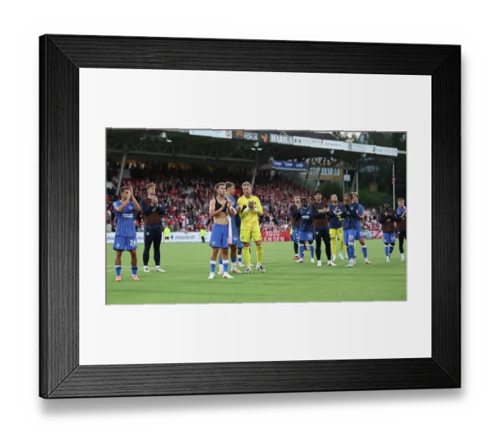 Framed Print : Brighton and Hove Albion v Roma Europa Conference League Play-off 20AUG26 Framed Print : Brighton and Hove Albion v Roma Europa Conference League Play-off 20AUG26