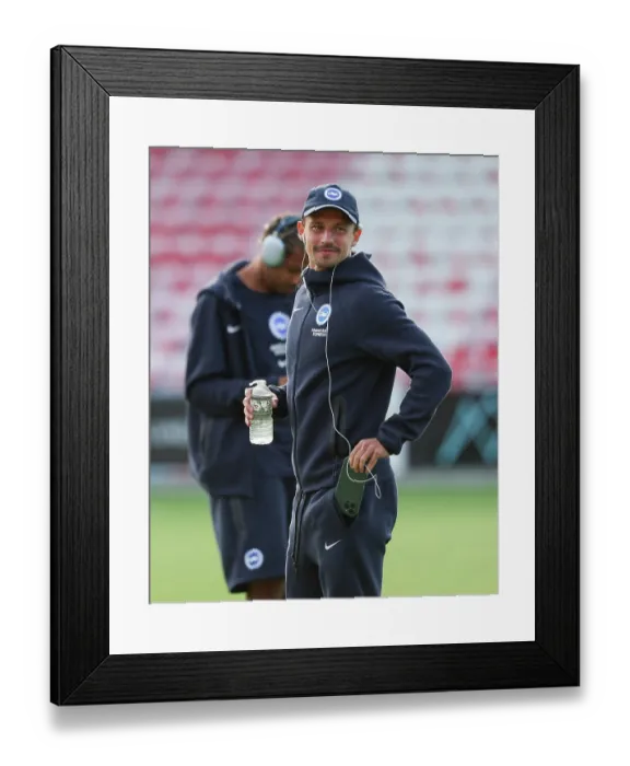 Framed Print : Brighton and Hove Albion v Roma Europa Conference League Play-off 20AUG26 Framed Print : Brighton and Hove Albion v Roma Europa Conference League Play-off 20AUG26