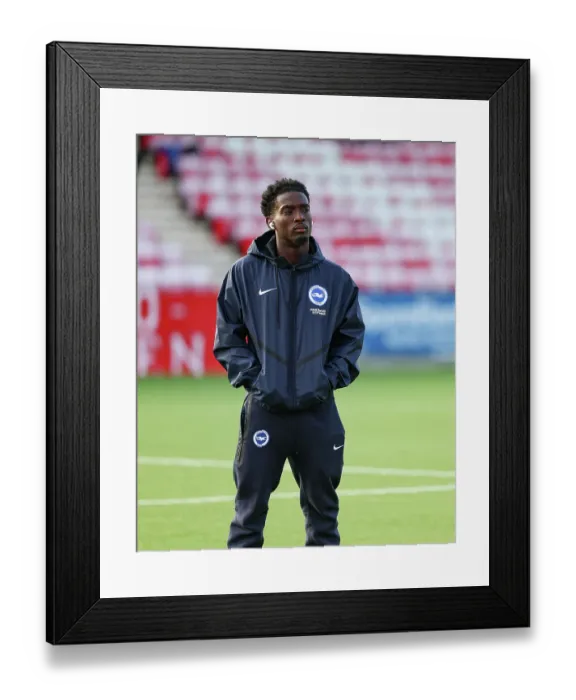 Framed Print : Brighton and Hove Albion v Roma Europa Conference League Play-off 20AUG26 Framed Print : Brighton and Hove Albion v Roma Europa Conference League Play-off 20AUG26