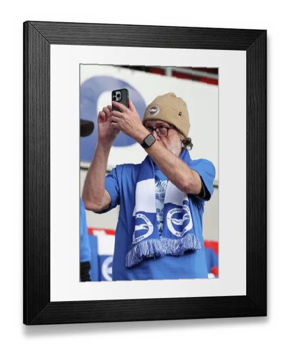 Framed Print : Brighton and Hove Albion v Roma Europa Conference League Play-off 20AUG26 Framed Print : Brighton and Hove Albion v Roma Europa Conference League Play-off 20AUG26