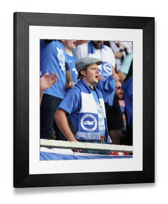 Framed Print : Brighton and Hove Albion v Roma Europa Conference League Play-off 20AUG26 Framed Print : Brighton and Hove Albion v Roma Europa Conference League Play-off 20AUG26