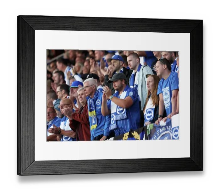 Framed Print : Brighton and Hove Albion v Roma Europa Conference League Play-off 20AUG26