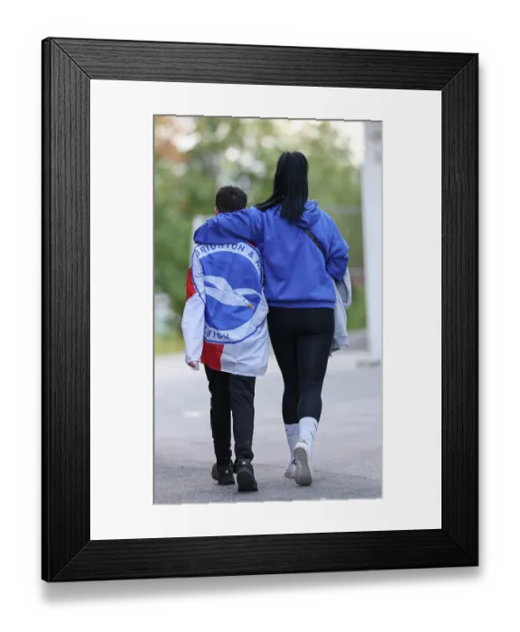 Framed Print : Brighton and Hove Albion v Roma Europa Conference League Play-off 20AUG26