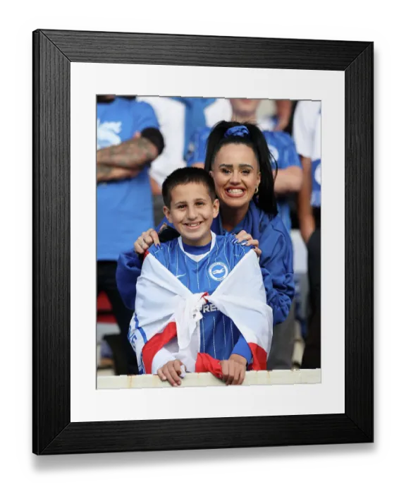 Framed Print : Brighton and Hove Albion v Roma Europa Conference League Play-off 20AUG26