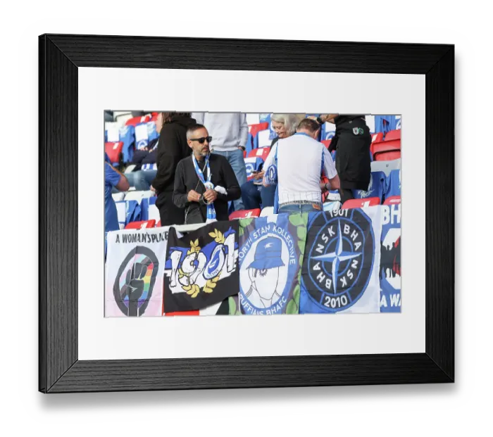 Framed Print : Brighton and Hove Albion v Roma Europa Conference League Play-off 20AUG26