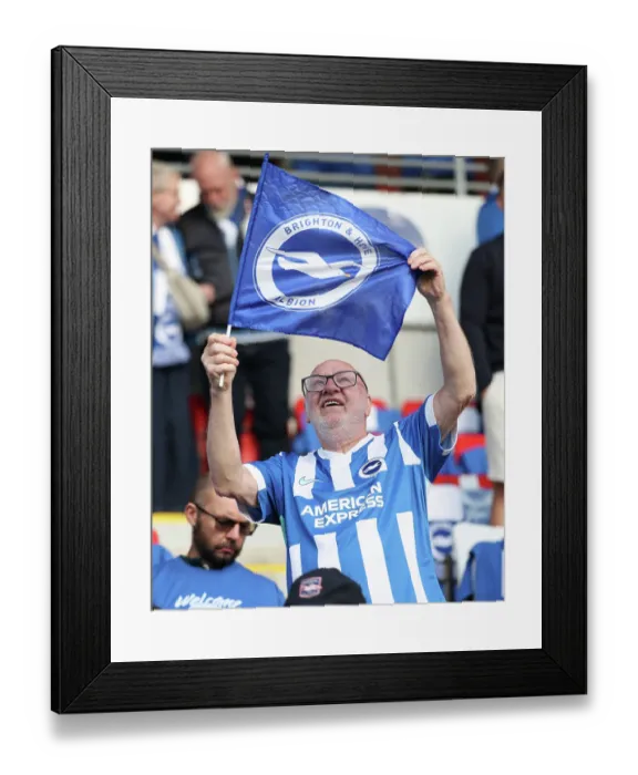 Framed Print : Brighton and Hove Albion v Roma Europa Conference League Play-off 20AUG26 Framed Print : Brighton and Hove Albion v Roma Europa Conference League Play-off 20AUG26