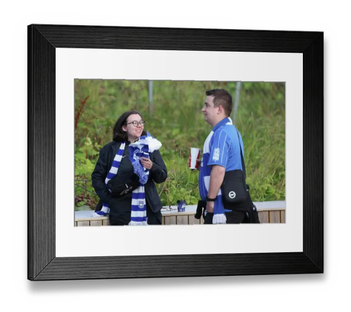 Framed Print : Brighton and Hove Albion v Roma Europa Conference League Play-off 20AUG26 Framed Print : Brighton and Hove Albion v Roma Europa Conference League Play-off 20AUG26