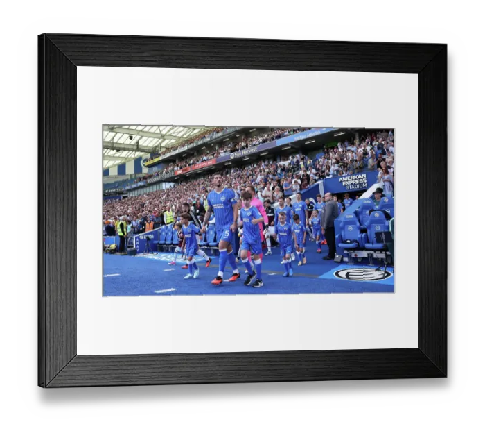 Framed Print : Brighton and Hove Albion v Aston Villa Premier League 23AUG26 Framed Print : Brighton and Hove Albion v Aston Villa Premier League 23AUG26