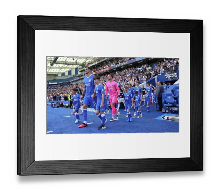 Framed Print : Brighton and Hove Albion v Aston Villa Premier League 23AUG26 Framed Print : Brighton and Hove Albion v Aston Villa Premier League 23AUG26