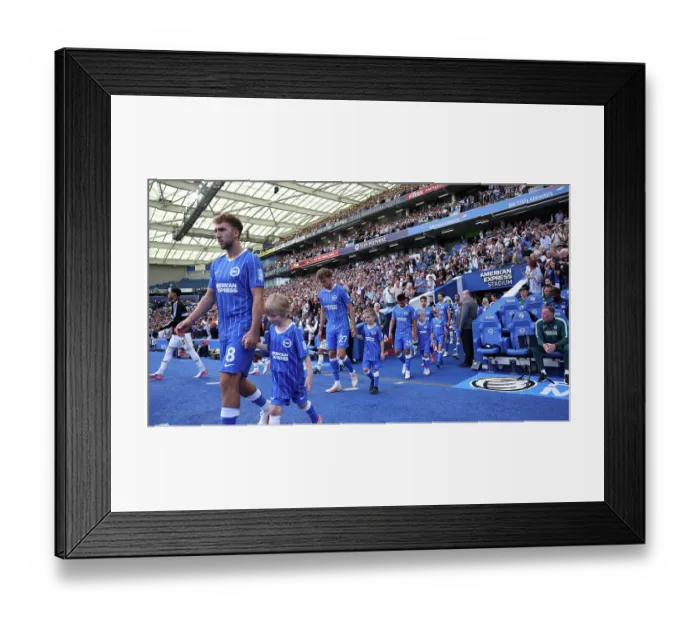 Framed Print : Brighton and Hove Albion v Aston Villa Premier League 23AUG26 Framed Print : Brighton and Hove Albion v Aston Villa Premier League 23AUG26