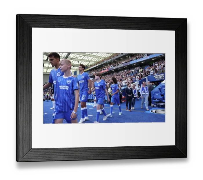 Framed Print : Brighton and Hove Albion v Aston Villa Premier League 23AUG26 Framed Print : Brighton and Hove Albion v Aston Villa Premier League 23AUG26