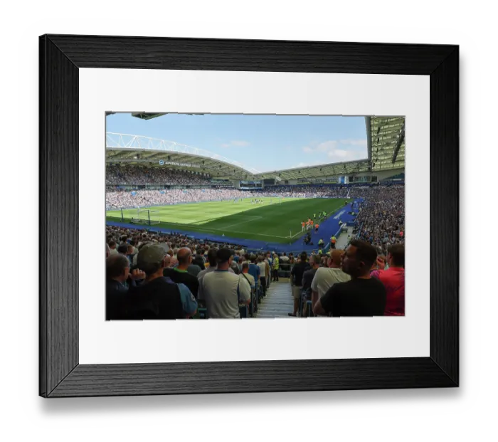 Framed Print : Brighton and Hove Albion v Aston Villa Premier League 23AUG26 Framed Print : Brighton and Hove Albion v Aston Villa Premier League 23AUG26