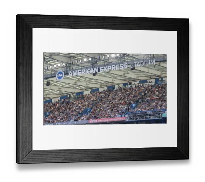 Framed Print : Brighton and Hove Albion v Aston Villa Premier League 23AUG26 Framed Print : Brighton and Hove Albion v Aston Villa Premier League 23AUG26