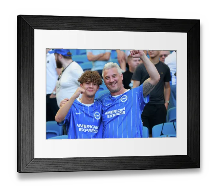 Framed Print : Brighton and Hove Albion v Aston Villa Premier League 23AUG26 Framed Print : Brighton and Hove Albion v Aston Villa Premier League 23AUG26