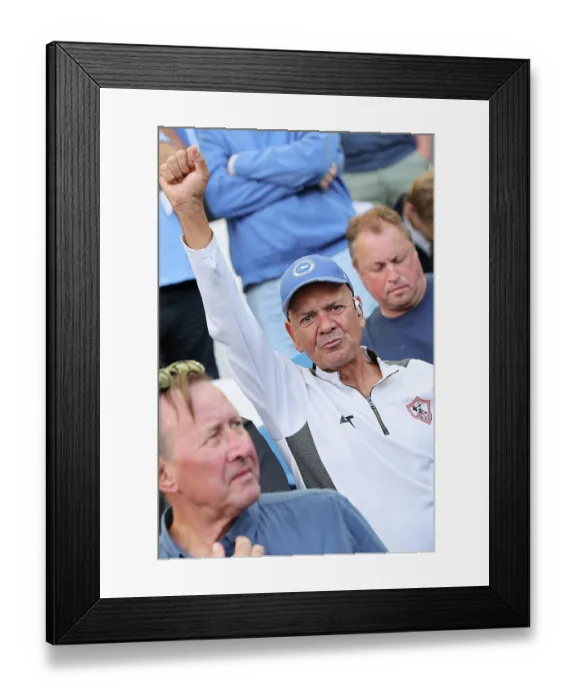 Framed Print : Brighton and Hove Albion v Aston Villa Premier League 23AUG26