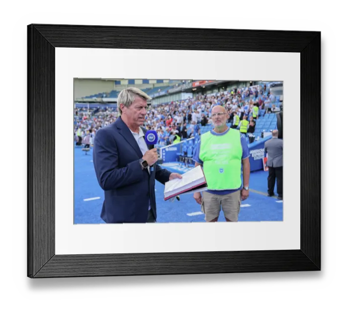 Framed Print : Brighton and Hove Albion v Aston Villa Premier League 23AUG26 Framed Print : Brighton and Hove Albion v Aston Villa Premier League 23AUG26