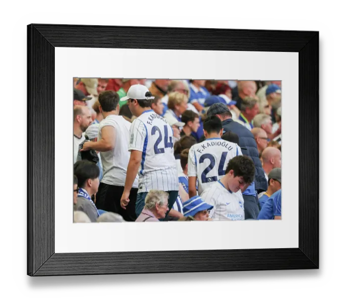 Framed Print : Brighton and Hove Albion v Aston Villa Premier League 23AUG26 Framed Print : Brighton and Hove Albion v Aston Villa Premier League 23AUG26