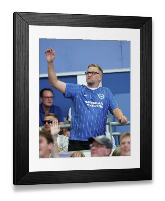 Framed Print : Brighton and Hove Albion v Aston Villa Premier League 23AUG26 Framed Print : Brighton and Hove Albion v Aston Villa Premier League 23AUG26