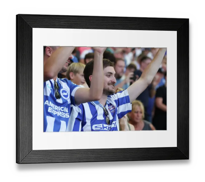 Framed Print : Brighton and Hove Albion v Aston Villa Premier League 23AUG26 Framed Print : Brighton and Hove Albion v Aston Villa Premier League 23AUG26