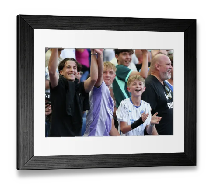 Framed Print : Brighton and Hove Albion v Aston Villa Premier League 23AUG26 Framed Print : Brighton and Hove Albion v Aston Villa Premier League 23AUG26
