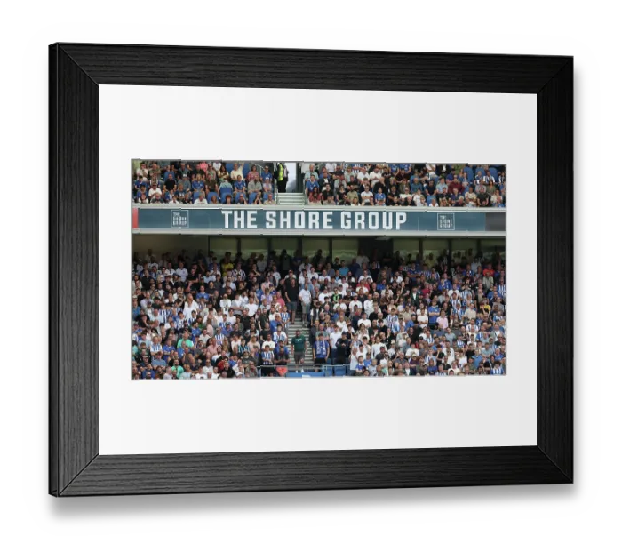 Framed Print : Brighton and Hove Albion v Aston Villa Premier League 23AUG26 Framed Print : Brighton and Hove Albion v Aston Villa Premier League 23AUG26