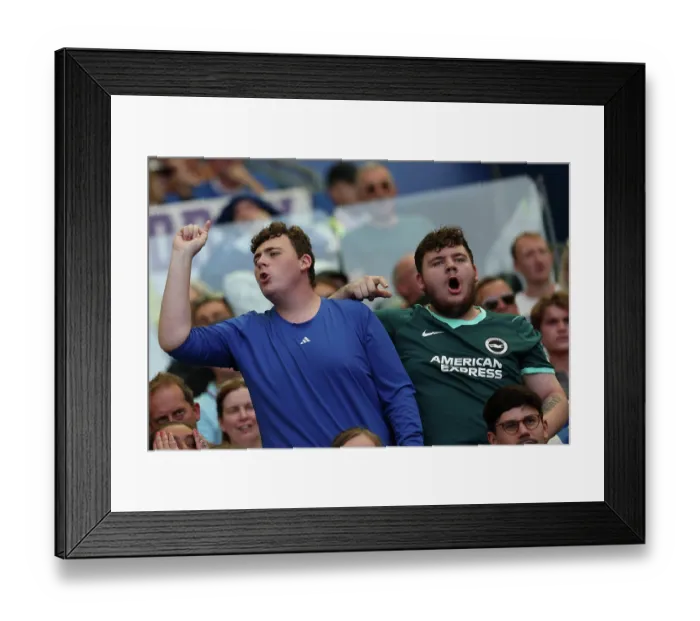 Framed Print : Brighton and Hove Albion v Aston Villa Premier League 23AUG26 Framed Print : Brighton and Hove Albion v Aston Villa Premier League 23AUG26