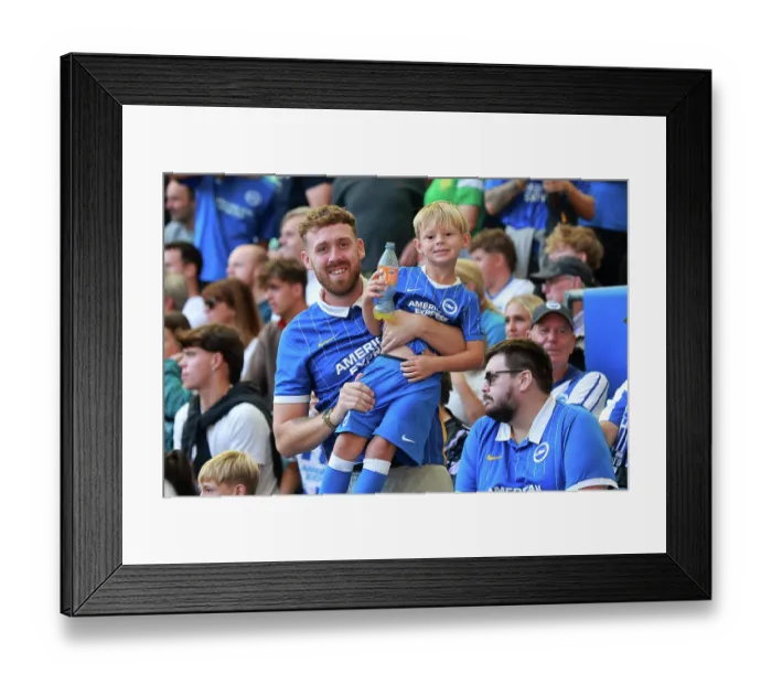 Framed Print : Brighton and Hove Albion v Aston Villa Premier League 23AUG26 Framed Print : Brighton and Hove Albion v Aston Villa Premier League 23AUG26