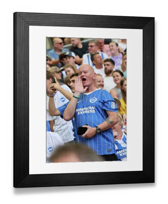 Framed Print : Brighton and Hove Albion v Aston Villa Premier League 23AUG26 Framed Print : Brighton and Hove Albion v Aston Villa Premier League 23AUG26