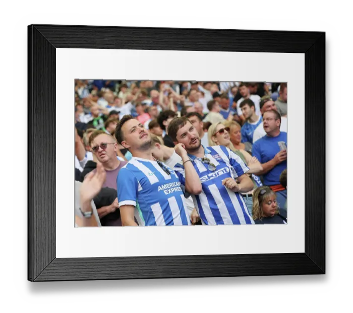 Framed Print : Brighton and Hove Albion v Aston Villa Premier League 23AUG26 Framed Print : Brighton and Hove Albion v Aston Villa Premier League 23AUG26