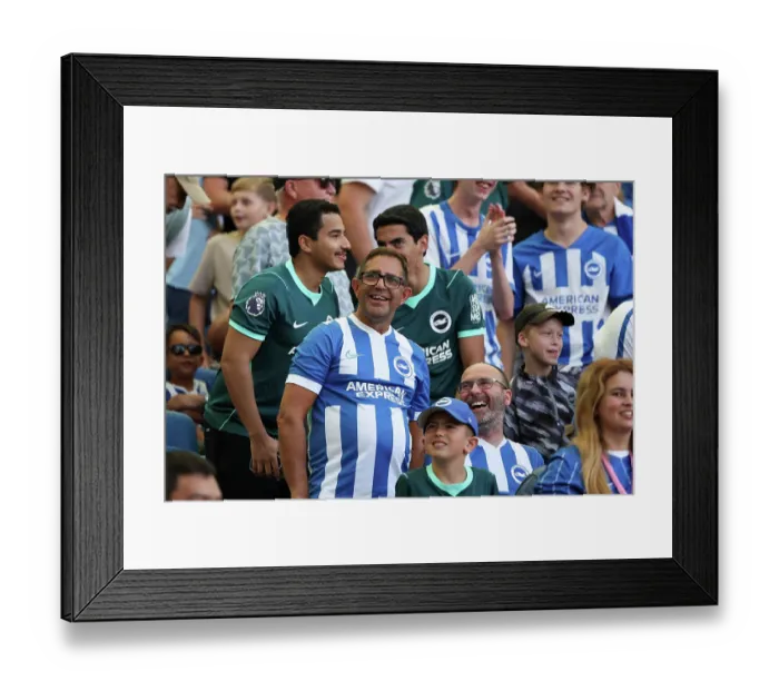 Framed Print : Brighton and Hove Albion v Aston Villa Premier League 23AUG26 Framed Print : Brighton and Hove Albion v Aston Villa Premier League 23AUG26