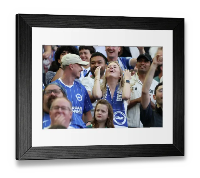 Framed Print : Brighton and Hove Albion v Aston Villa Premier League 23AUG26 Framed Print : Brighton and Hove Albion v Aston Villa Premier League 23AUG26