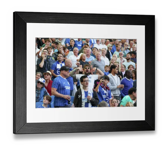 Framed Print : Brighton and Hove Albion v Aston Villa Premier League 23AUG26 Framed Print : Brighton and Hove Albion v Aston Villa Premier League 23AUG26