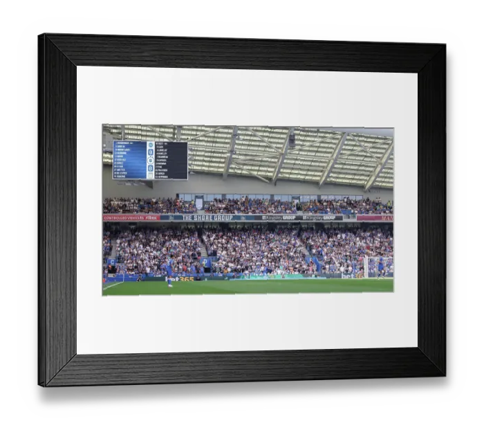 Framed Print : Brighton and Hove Albion v Aston Villa Premier League 23AUG26 Framed Print : Brighton and Hove Albion v Aston Villa Premier League 23AUG26