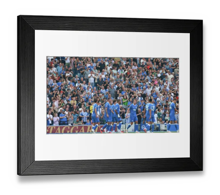 Framed Print : Brighton and Hove Albion v Aston Villa Premier League 23AUG26 Framed Print : Brighton and Hove Albion v Aston Villa Premier League 23AUG26