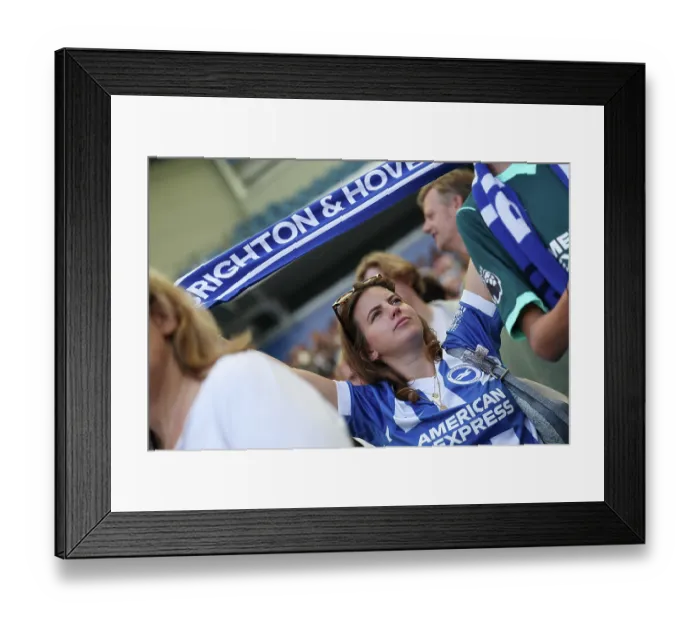 Framed Print : Brighton and Hove Albion v Aston Villa Premier League 23AUG26 Framed Print : Brighton and Hove Albion v Aston Villa Premier League 23AUG26