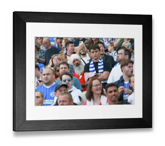 Framed Print : Brighton and Hove Albion v Aston Villa Premier League 23AUG26 Framed Print : Brighton and Hove Albion v Aston Villa Premier League 23AUG26