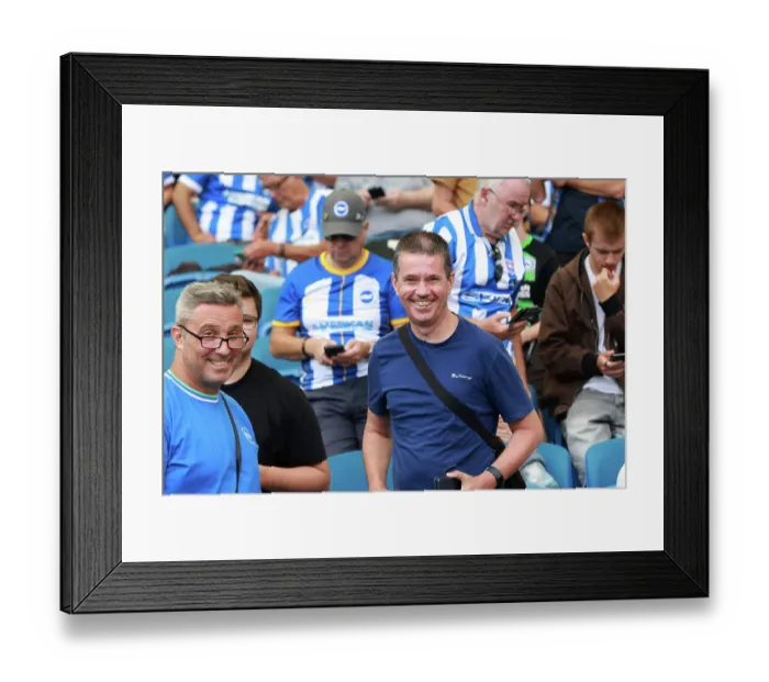 Framed Print : Brighton and Hove Albion v Aston Villa Premier League 23AUG26 Framed Print : Brighton and Hove Albion v Aston Villa Premier League 23AUG26