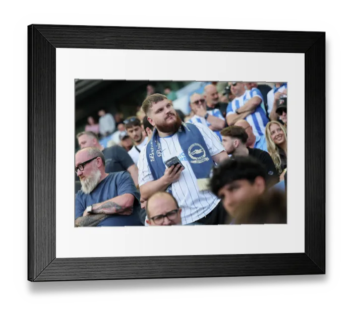 Framed Print : Brighton and Hove Albion v Aston Villa Premier League 23AUG26 Framed Print : Brighton and Hove Albion v Aston Villa Premier League 23AUG26
