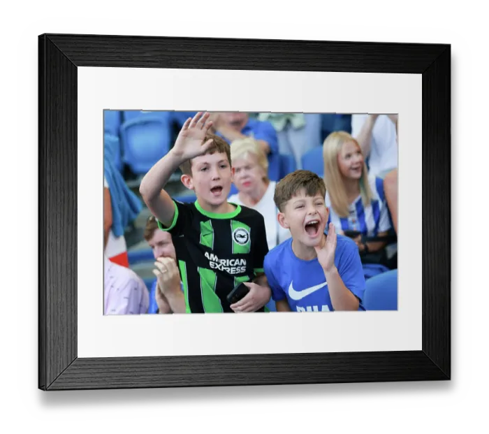 Framed Print : Brighton and Hove Albion v Aston Villa Premier League 23AUG26 Framed Print : Brighton and Hove Albion v Aston Villa Premier League 23AUG26