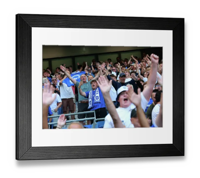 Framed Print : Brighton and Hove Albion v Aston Villa Premier League 23AUG26 Framed Print : Brighton and Hove Albion v Aston Villa Premier League 23AUG26