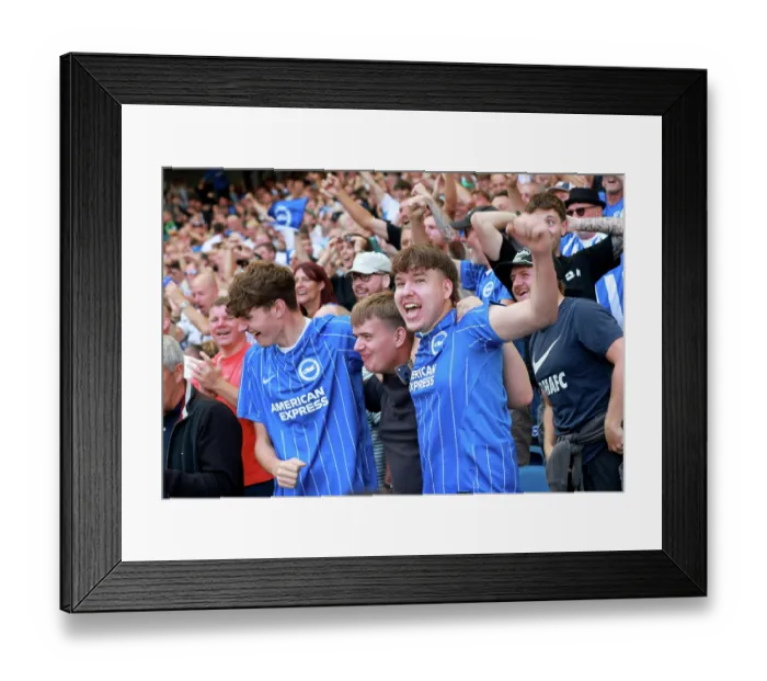 Framed Print : Brighton and Hove Albion v Aston Villa Premier League 23AUG26 Framed Print : Brighton and Hove Albion v Aston Villa Premier League 23AUG26