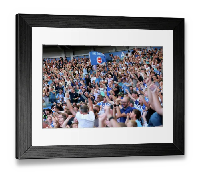 Framed Print : Brighton and Hove Albion v Aston Villa Premier League 23AUG26 Framed Print : Brighton and Hove Albion v Aston Villa Premier League 23AUG26
