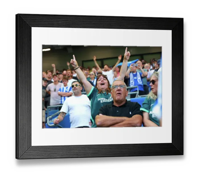 Framed Print : Brighton and Hove Albion v Aston Villa Premier League 23AUG26 Framed Print : Brighton and Hove Albion v Aston Villa Premier League 23AUG26